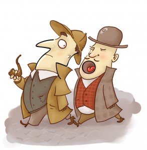 Sherlock Holmes and Dr Watson